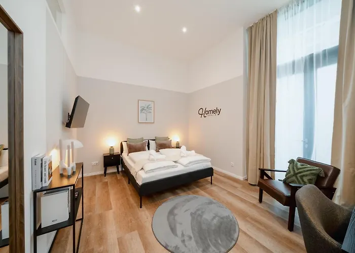 アパート Homely - New Build , Near River , Main Station , Family & Business ベルリン